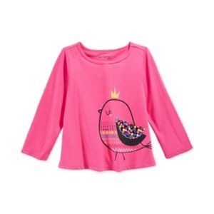 First Impressions Baby Girls' Princess Birdie T-Shirt, Size 6-9 Months